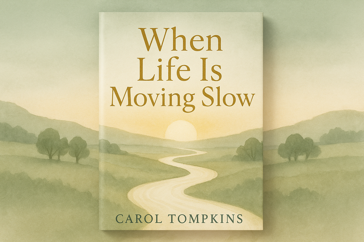 When Life Is Moving Slow Book Cover - Carol Tompkins